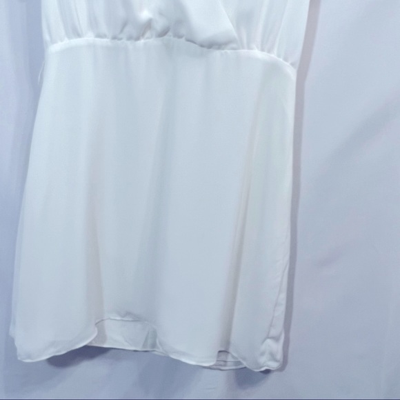 Impressions New with Tags white midi dress Medium - Picture 3 of 8